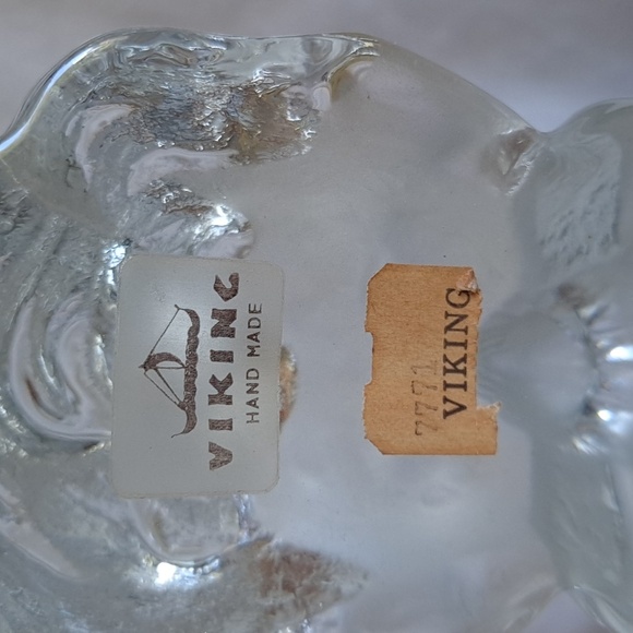 Vintage Viking Glass Praying Boy and Girl Bookends - Picture 4 of 11